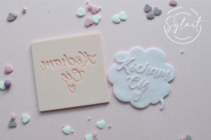 STEMPEL KOCHAM CIĘ Z SERDUSZKIEM