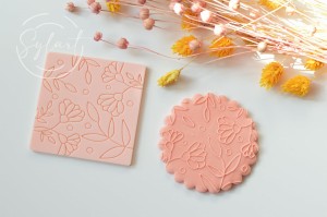 STEMPEL SZABLONOWY KWIATY