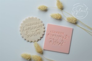 STEMPEL PIERWSZA KOMUNIA ŚWIĘTA