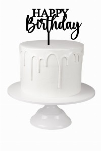 TOPPER HAPPY BIRTHDAY