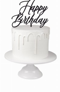 TOPPER HAPPY BIRTHDAY