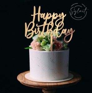 TOPPER HAPPY BIRTHDAY
