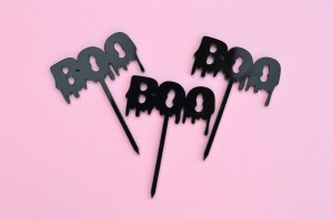 ZESTAW MINI TOPPERÓW BOO