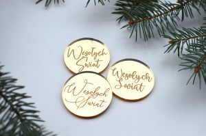 ZESTAW MINI DEKORÓW BOŻE NARODZENIE