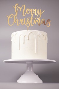 TOPPER MERRY CHRISTMAS