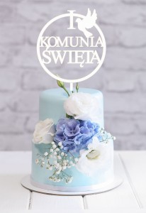 TOPPER I KOMUNIA ŚWIĘTA Z GOŁĘBICĄ W OBRĘCZY