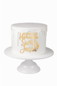 DEKOR I KOMUNIA ŚWIĘTA Z IMIENIEM 