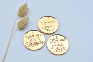 DEKOR GRAWEROWANA TABLICZKA NA BOK Z PERSONALIZACJĄ