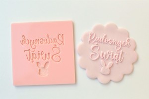STEMPEL RADOSNYCH ŚWIĄT Z KRÓLICZKIEM