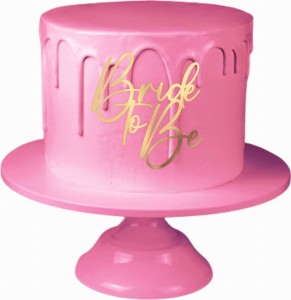 DEKOR BRIDE TO BE CZCIONKA 3