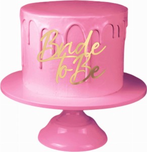 DEKOR BRIDE TO BE CZCIONKA 4