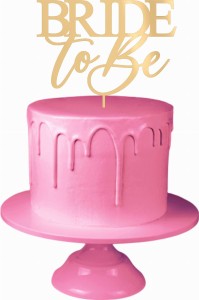 TOPPER BRIDE TO BE CZCIONKA 2