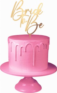 TOPPER BRIDE TO BE CZCIONKA 3