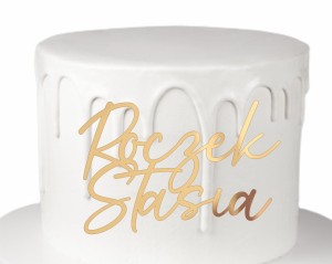 DEKOR ROCZEK Z IMIENIEM CZCIONKA 3