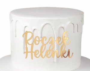 DEKOR ROCZEK Z IMIENIEM CZCIONKA 6