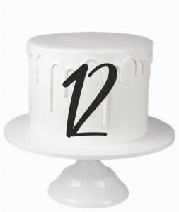 DEKOR CYFRA CZCIONKA 14