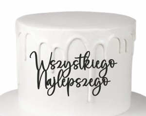 DEKOR WSZYSTKIEGO NAJLEPSZEGO CZCIONKA 6