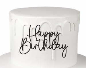 DEKOR HAPPY BIRTHDAY CZCIONKA 3