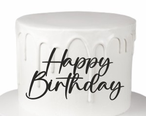 DEKOR HAPPY BIRTHDAY CZCIONKA 4