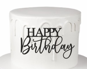 DEKOR HAPPY BIRTHDAY CZCIONKA 6
