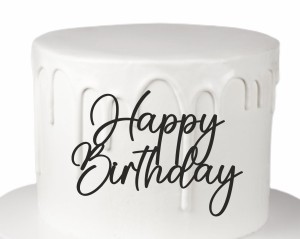 DEKOR HAPPY BIRTHDAY CZCIONKA 8
