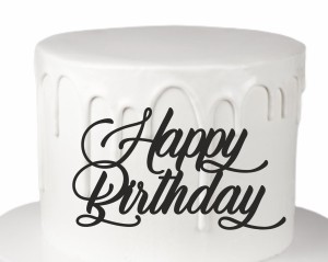 DEKOR HAPPY BIRTHDAY CZCIONKA 10