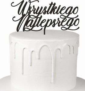 TOPPER WSZYSTKIEGO NAJLEPSZEGO CZCIONKA 3