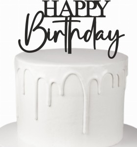 TOPPER HAPPY BIRTHDAY CZCIONKA 9