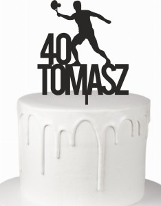 TOPPER TENISISTA + DOWOLNE IMIĘ WIEK