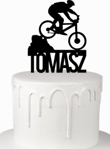 TOPPER ROWERZYSTA ROWER +DOWOLNE IMIĘ