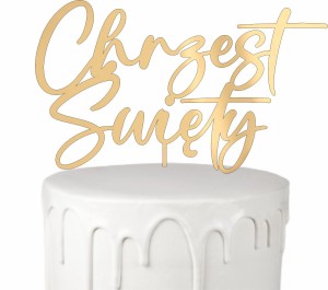 TOPPER CHRZEST ŚWIĘTY 10