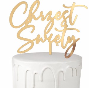 TOPPER CHRZEST ŚWIĘTY 12