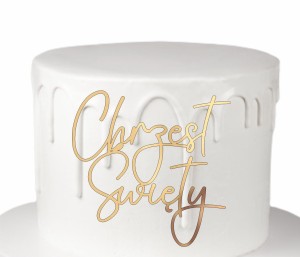 DEKOR CHRZEST ŚWIĘTY 2