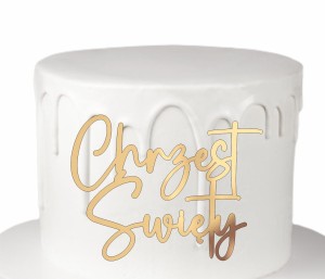 DEKOR CHRZEST ŚWIĘTY 4