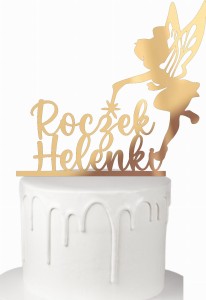 TOPPER WRÓŻKA + DOWOLNE IMIĘ CYFRA LICZBA 2