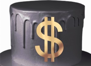 Dekor znak dolara dolar