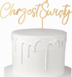 Topper Chrzest Święty 15