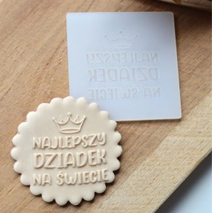 Stempel Najlepszy Dziadek na świecie
