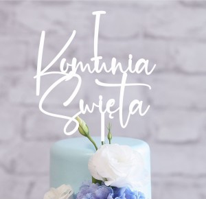 Topper I Komunia Święta