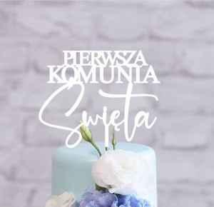 Topper Pierwsza Komunia Święta