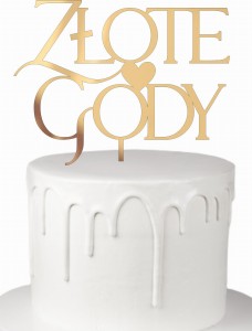 Topper Złote Gody