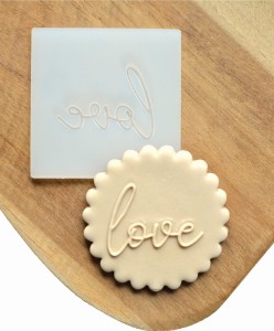 Stempel do masy cukrowej love