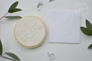 STEMPEL GOŁĘBICA Z GAŁĄZKĄ