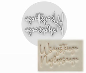 Stempel do masy cukrowej Wszystkiego Najlepszego