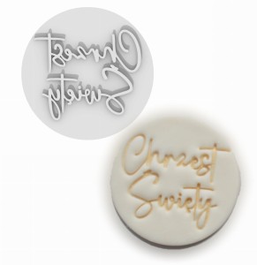 Stempel do masy cukrowej Chrzest Święty