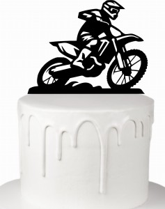 Topper dekoracja motocykl cross motor 