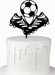 Topper na tort piłkarz piłka nożna