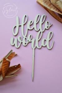 TOPPER HELLO WORLD