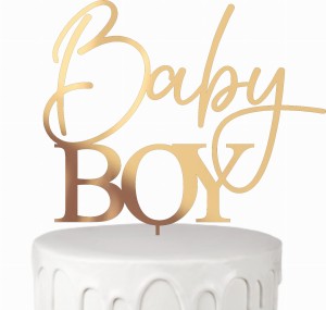 Topper Baby Boy Baby Shower