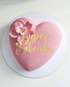 Zestaw dekorów na monoporcję Super Babeczka